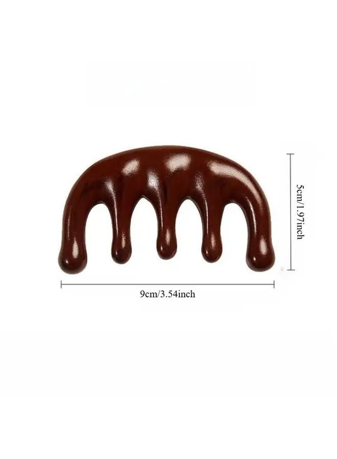 Five Finger Wooden Massage Comb Ergonomic Head Neck Massager For Muscle Relaxation - Image 3